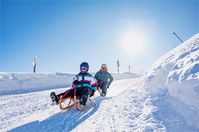 Piste de luge de la Tzoumaz