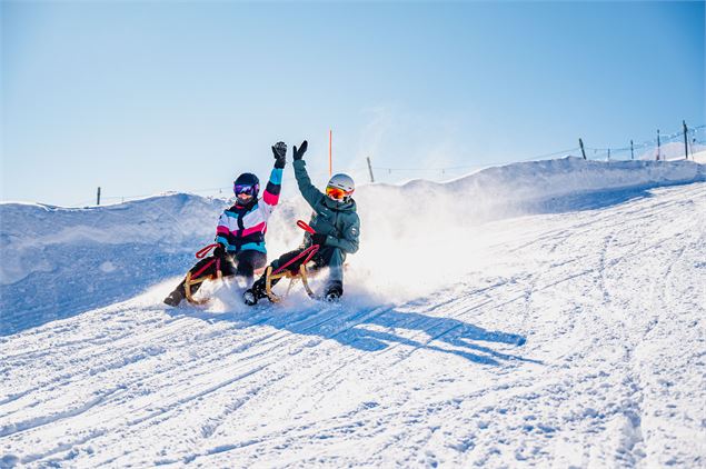 Piste de luge de la Tzoumaz