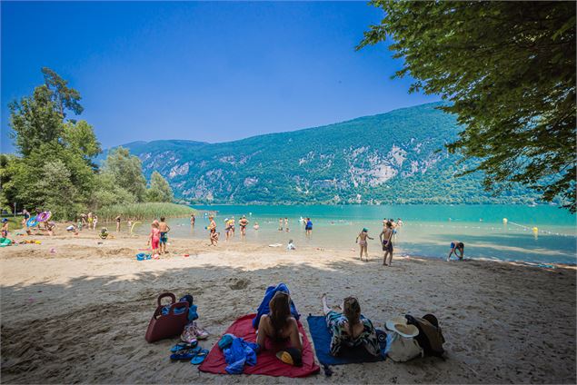 Plage de Bon Vent à Novalaise - C. Moureaux