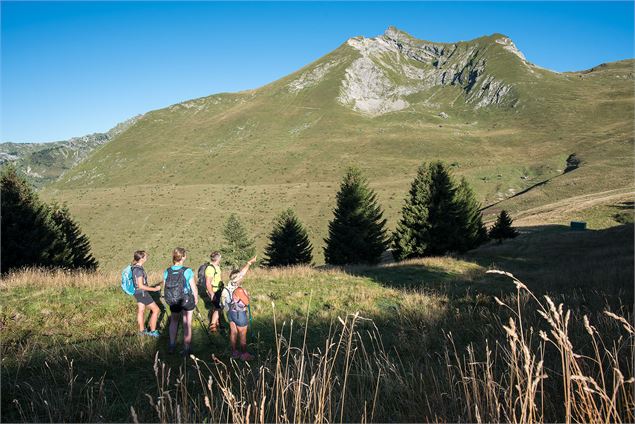Vue sur le Roc d'Enfer - Victor Demilly / Vallée d'Aulps Tourisme