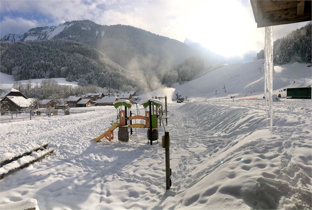 Lever de soleil sur les pistes - CAMT