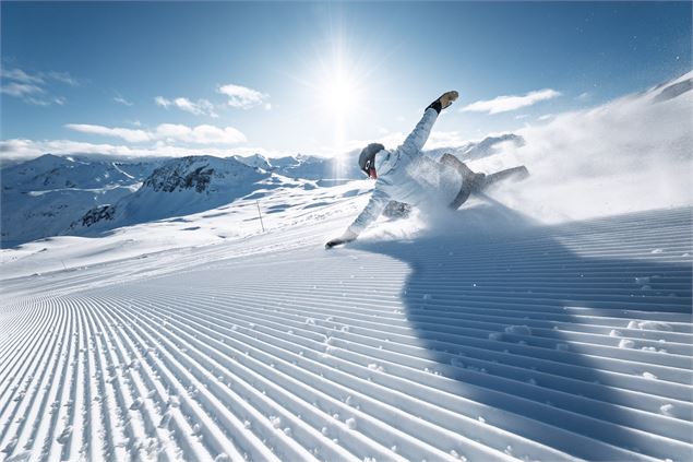 Snowboardeur - Tristan Shu - Val d'Isère Tourisme