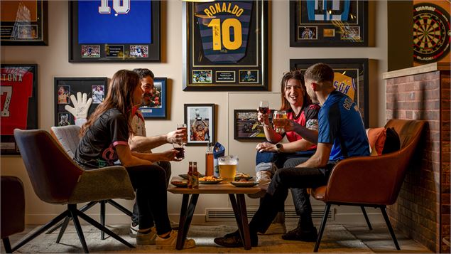 Salle de restauration - The Wall