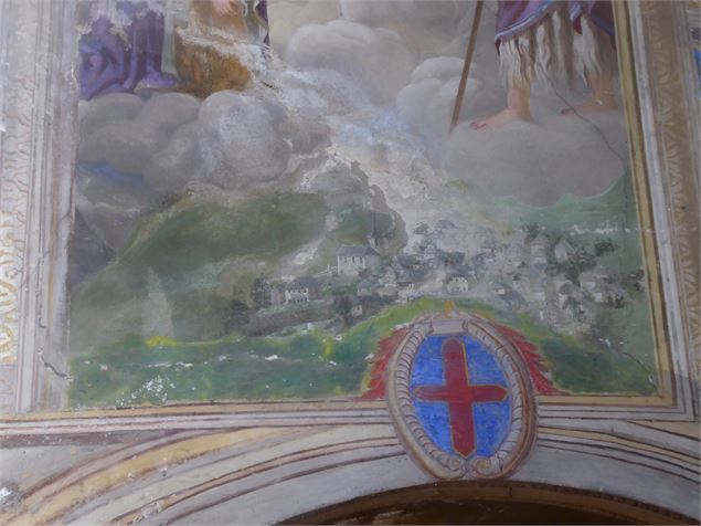 eglise montapascal frsque village - OTI MCM