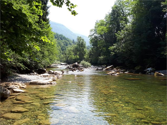 rivière le Chéran - SavoieMontBlanc-Lansard