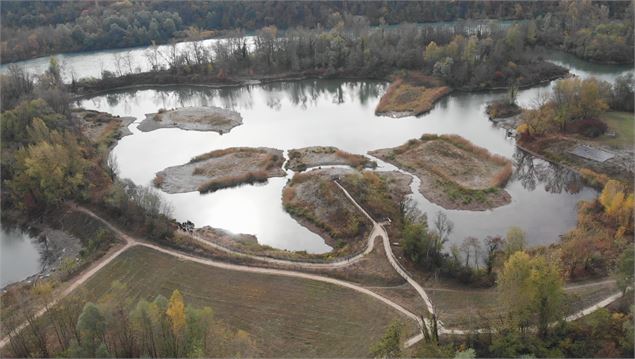 Aperçu de la partie accessible tous handicaps du sentier - M. Duran/Office de Tourisme du Pays de Ge