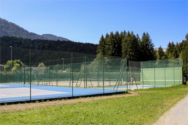 Vue Tennis Les Houches - Alexandre Juillet