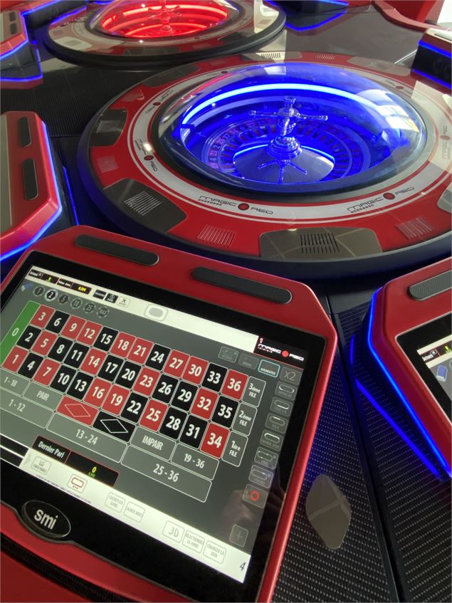 Roulette anglaise électronique - Casino Le Royal