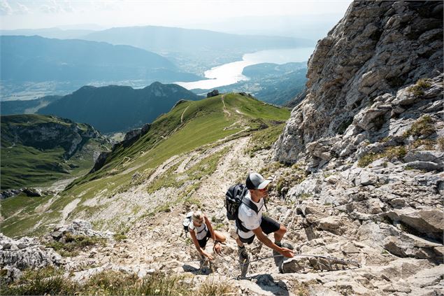 La Tournette depuis le Col de l'Aulp - Peignée Verticale / T. Nalet