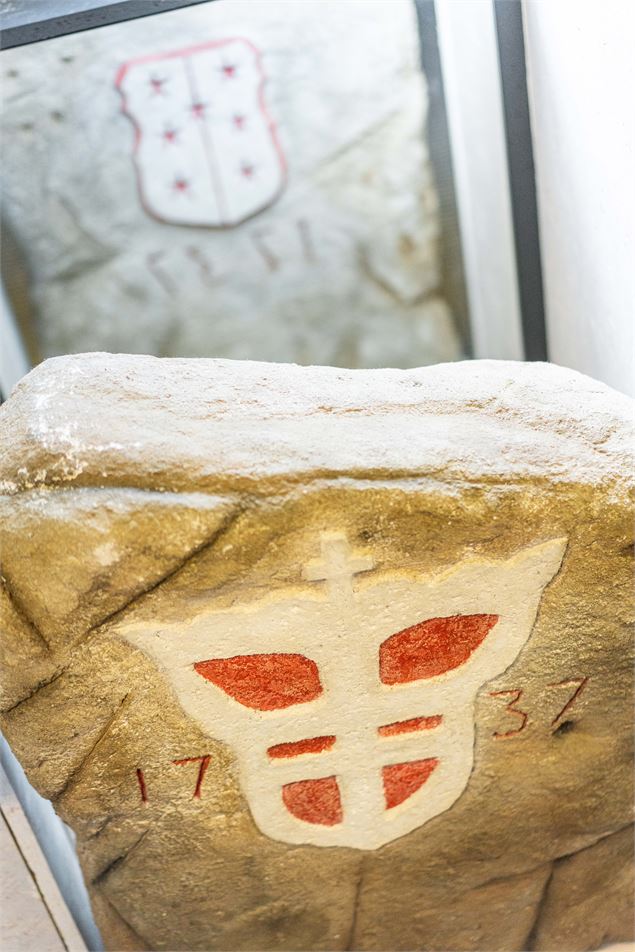 Intérieur de la Vieille Douane à Châtel - JF Vuarand