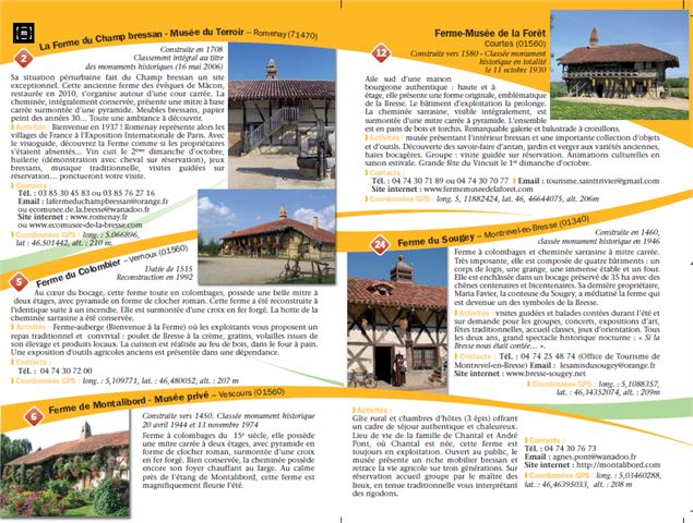 Mystères et cheminées de Bresse