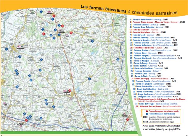 Mystères et cheminées de Bresse