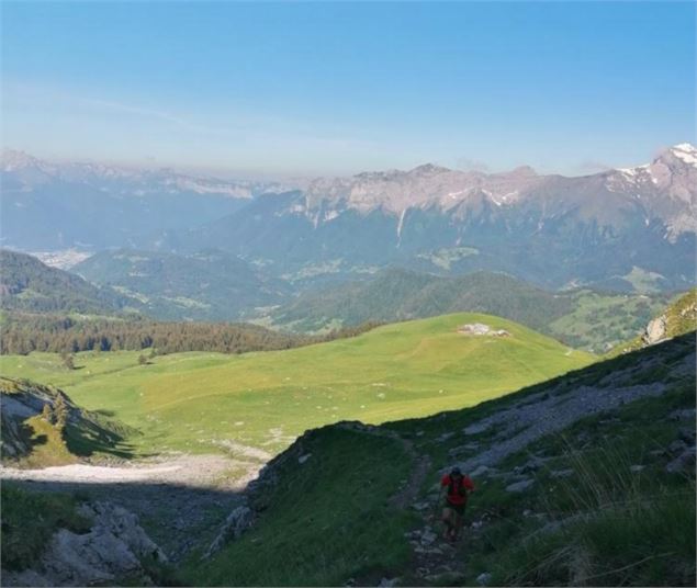 Montée Mont Charvin - Stéphane Colas