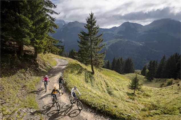 Les Corbassières - Itinéraire VTT_Manigod - Tristan Shu