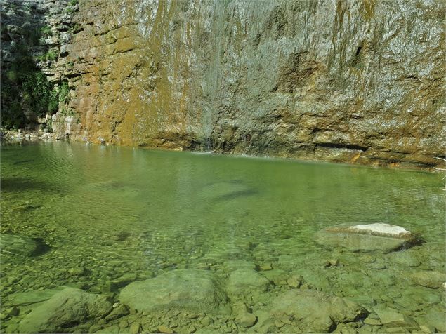 bassin de la cascade de Luizet - Sabrina Megani