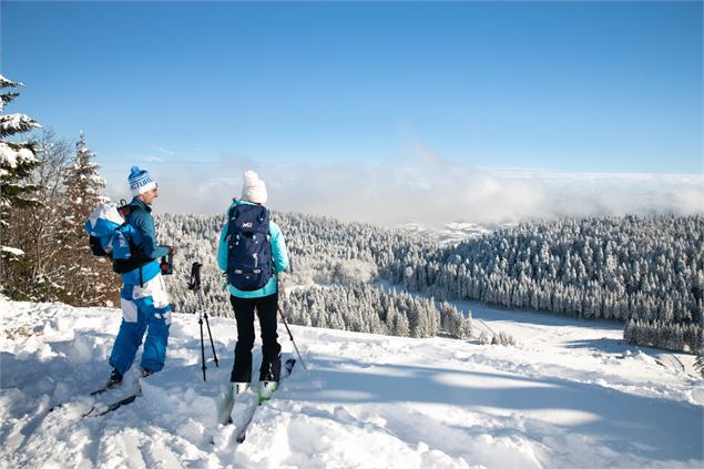 Ski alpin Terre Ronde Hauteville - AgenceArgoJérômePruniaux-HautBugeyTourisme
