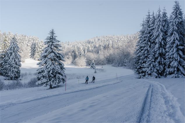 Domaine de ski nordique de la Praille_Plateau d'Hauteville - HBA