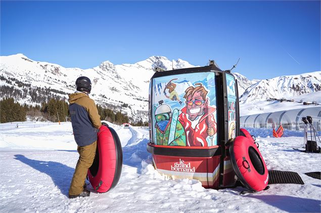 Start Snowtubing_Le Grand-Bornand - Gabin Cobret