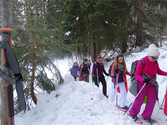 Sentier raquettes : la boucle des Combes - Océane Casanova