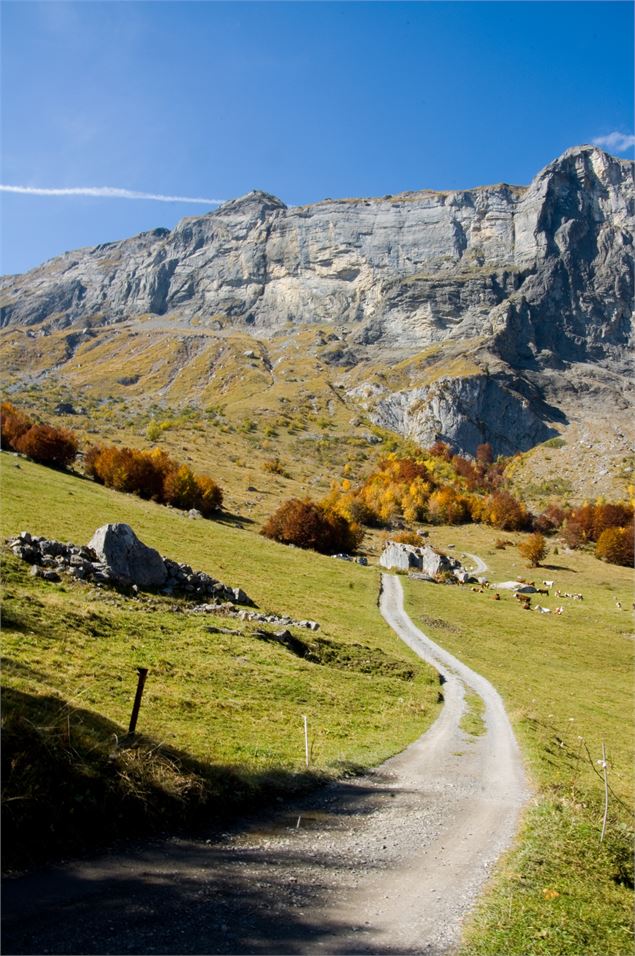 sentier pédestre : la Vallée de Cœur depuis Lintre
