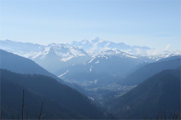 Le mont Blanc - Victor Demilly / Vallée d'Aulps Tourisme