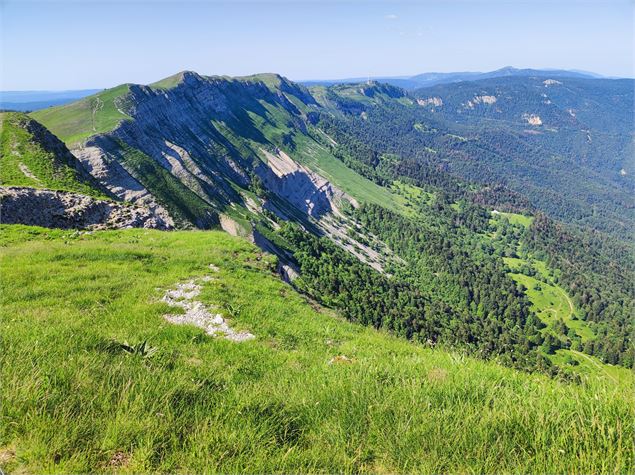 Les crête de la Haute Chaîne du Jura - ©up drone