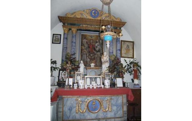 le retable et l'autel éxécuté par Pedrini - le petit patrimoine