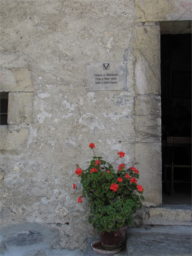 Chapelle de Blancheville - le petit patrimoine