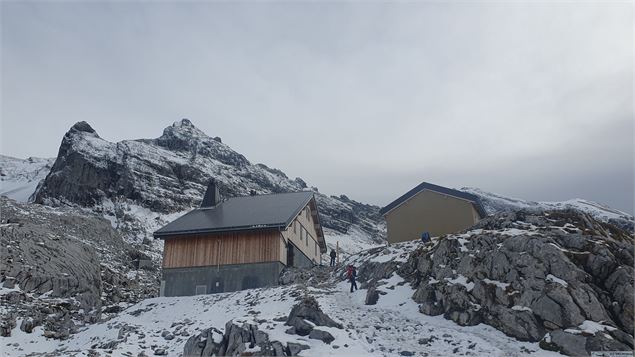 Refuge de la Pointe Percée, par Les Confins_La Clusaz - Béatrice Fierens Gevaert