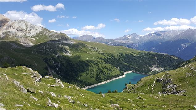 Les alpages au-dessus du barrage de Plan d'Amont à Aussois - K.Mandray