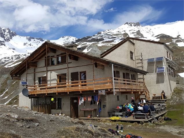 refuge d'avérole dans le vallon d'Avérole - M.Foussat