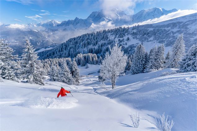 Poudreuse à Saint Gervais - B.Molinier