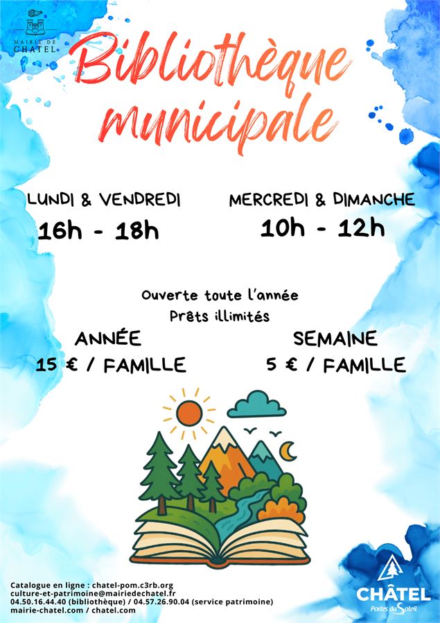 Bibliothèque Municipale - Service Culture et Patrimoine