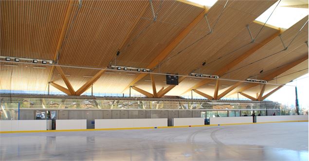 Patinoire et gradin - Olivier Lestien