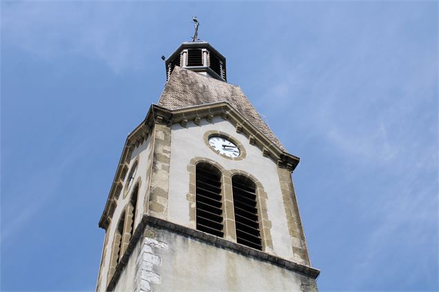 Clocher de l'église de Manigod - © Romane Pelletier