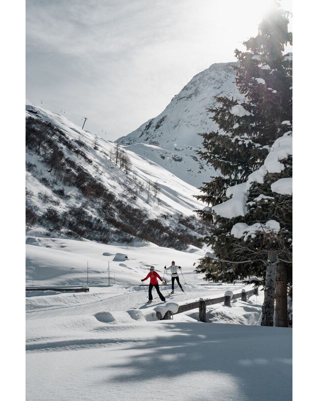 Itinéraire ski de fond Grande Boucle Manchet_Val-d'Isère - Val d'Isère Tourisme - Yann Allegre