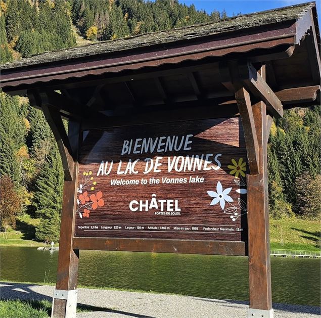 Lac de Vonnes - Mairie de Châtel