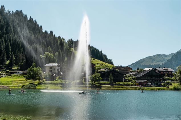 Lac de Vonnes à Châtel - Mairie de Châtel