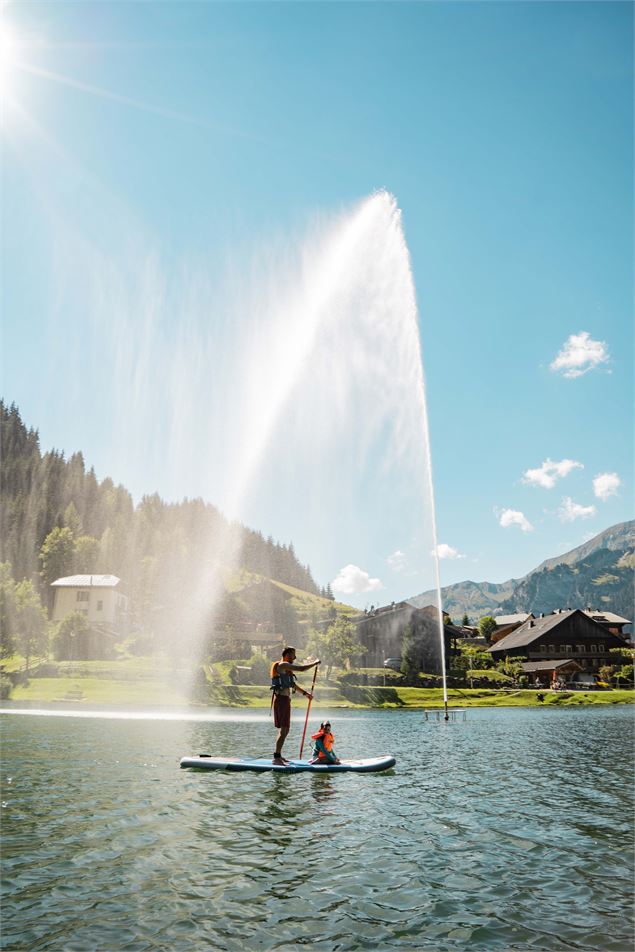 Lac de Vonnes à Châtel - Mairie de Châtel