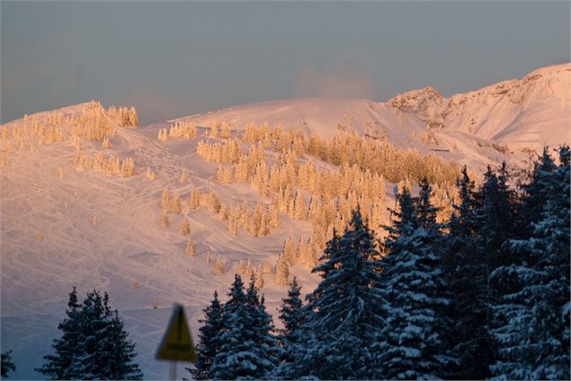 Les Crêtes de Zore en Hiver