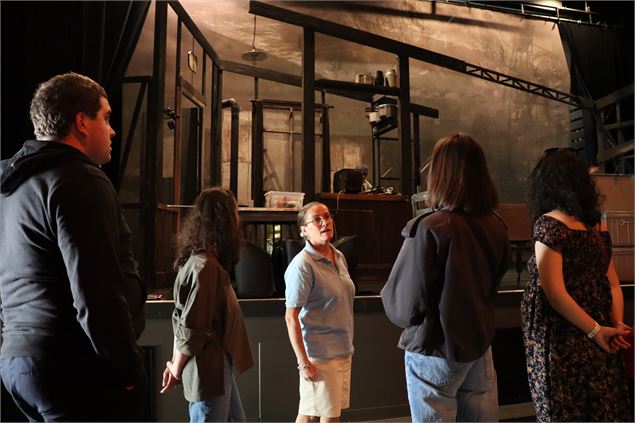 Visite guidée groupe - Suivons les artistes au théâtre ! - OTI Coeur de Maurienne Arvan