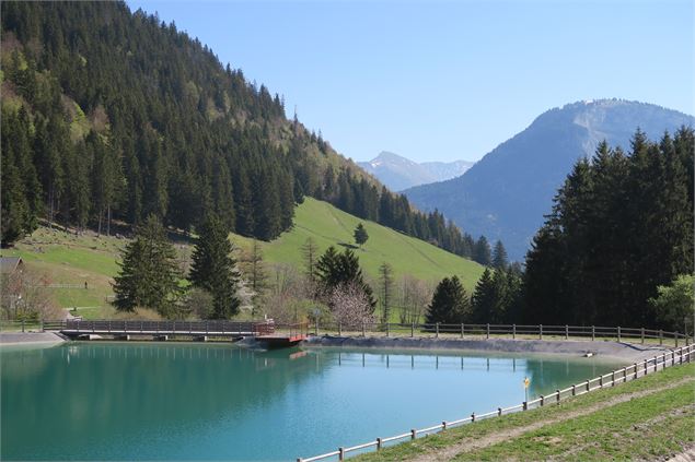 Retenue collinaire du Col du Corbier - Victor Demilly / Vallée d'Aulps Tourisme