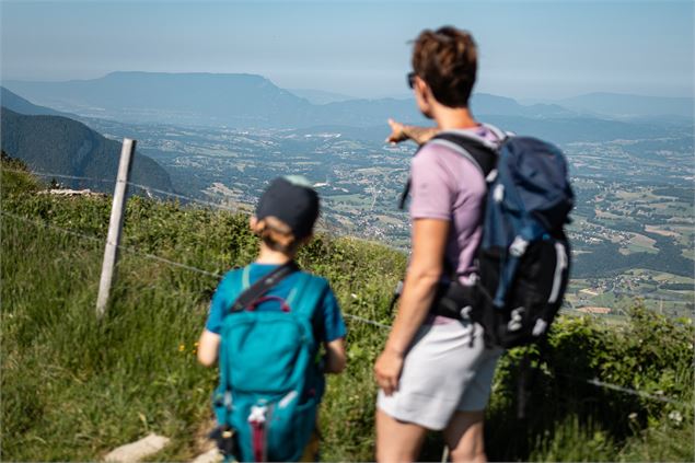 Le circuit des trois lacs - Semnoz - Peignée verticale