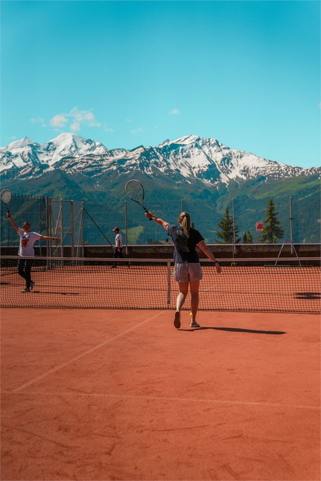 Courts de tennis extérieur - Centre Sportif de Verbier_Val de Bagnes