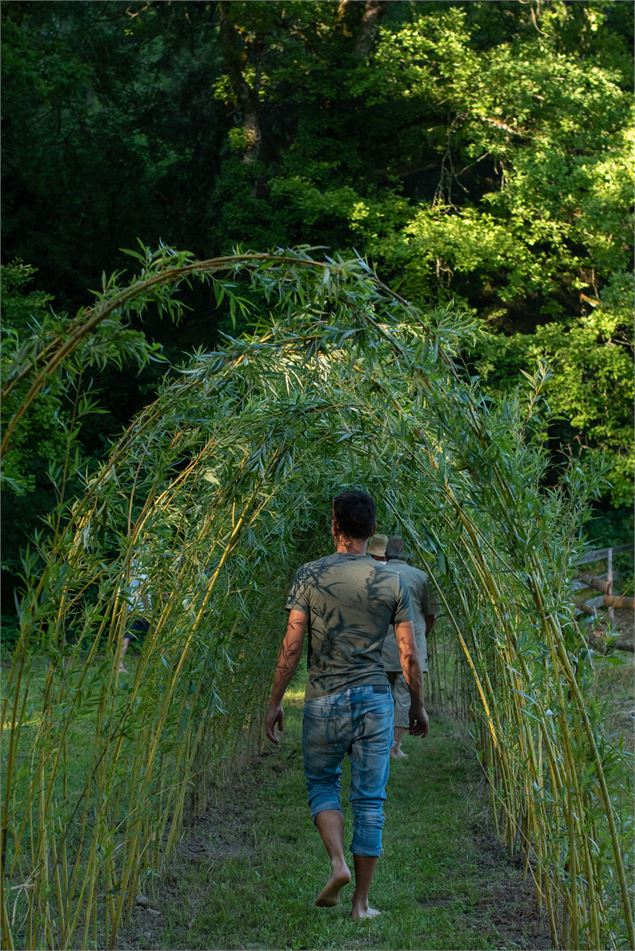 Parcours pied nu - Samuele Piacenza