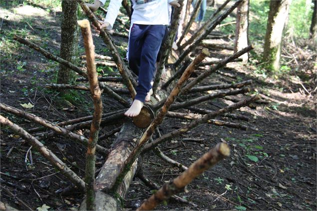 Parcours pied nu - Samuele Piacenza