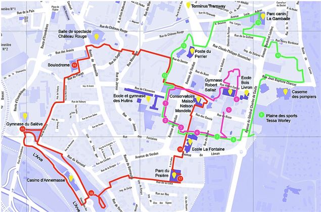 Boucles urbaines sportives_Annemasse - DR