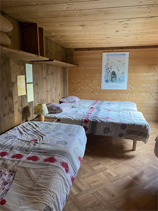 Chambre famille au refuge du Châtelet d'Ayères - Arnaud Lesueur