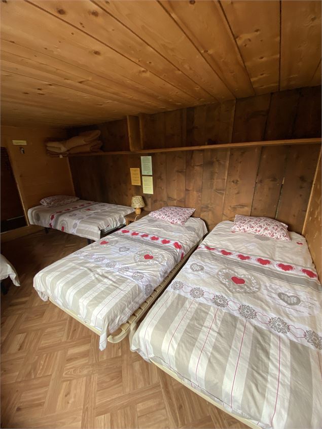 Chambre famille au refuge du Châtelet d'Ayères - Arnaud Lesueur