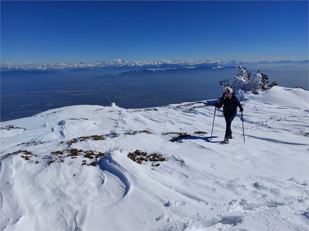 Point de vue hivernal depuis le sommet - ©jthevenard